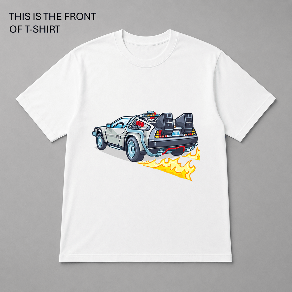 BDG Graphic T-Shirt - Delorean - Built Different Goods