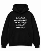 BDG Graphic Hoodie - I don't get enough credit