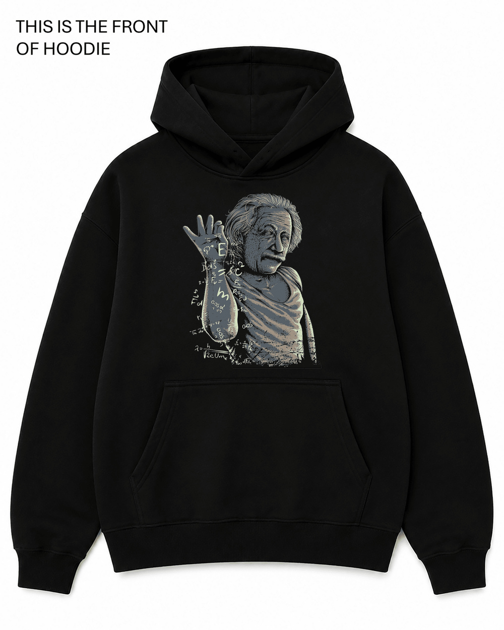 BDG Graphic Hoodie - Einstein - Built Different Goods