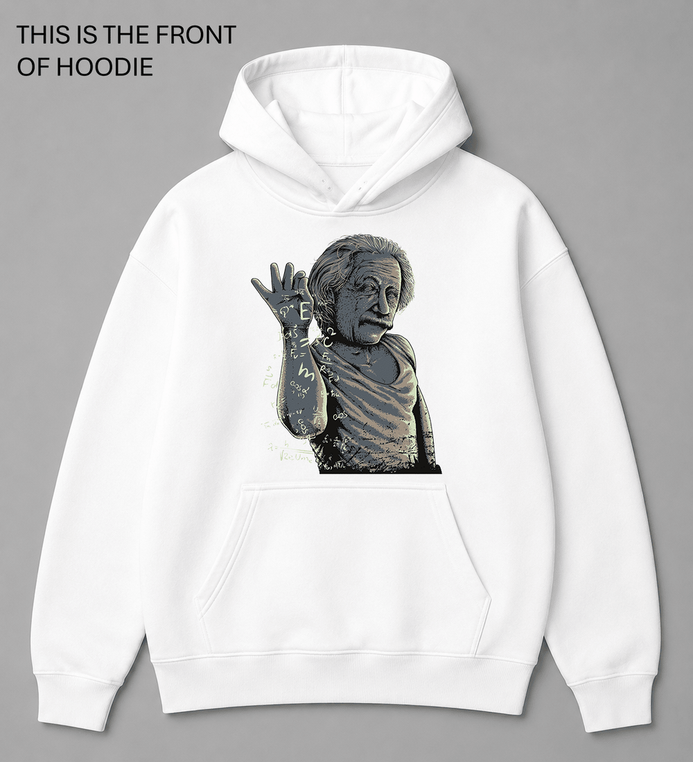BDG Graphic Hoodie - Einstein - Built Different Goods