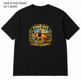 Firepit World Champion Graphic T-Shirt - Built Different Goods