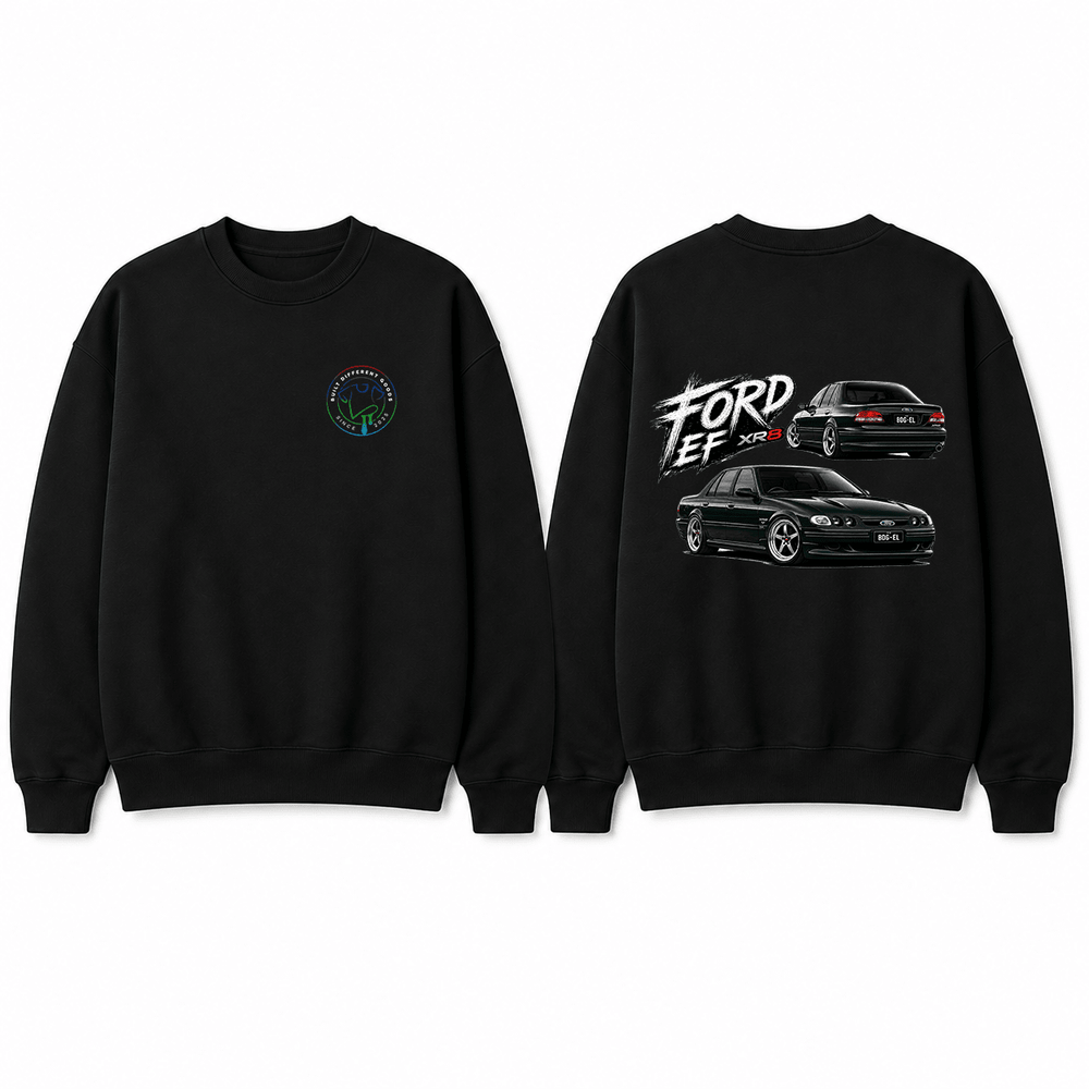 Ford EF XR8 Crewneck Sweatshirt - Built Different Goods