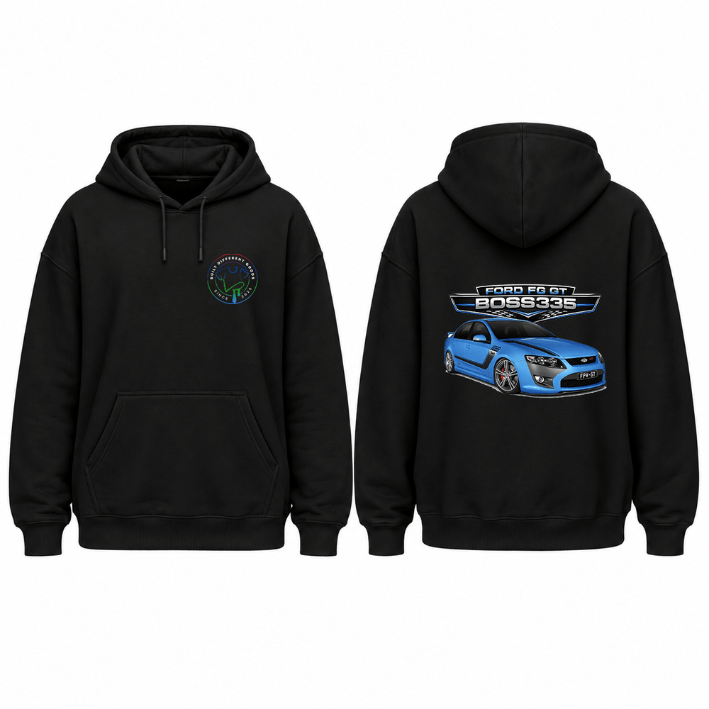 Ford FG GT BOSS Graphic Hoodie - Built Different Goods