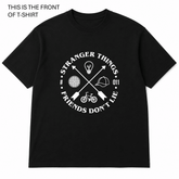 BDG Graphic T-Shirt - Stranger Things - Friends Don't Lie - Built Different Goods