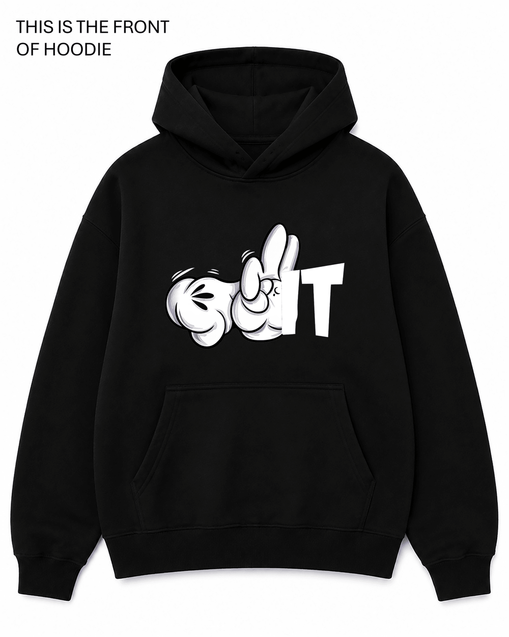 BDG Graphic Hoodie - F^k It - Built Different Goods