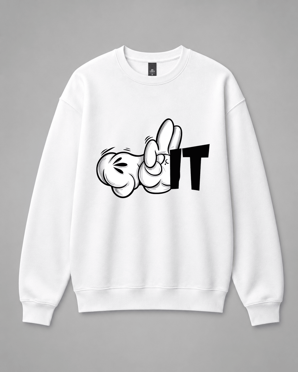 BDG Crew Neck Sweatshirt - F^K it - Built Different Goods
