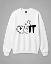 BDG Crew Neck Sweatshirt - F^K it - Built Different Goods