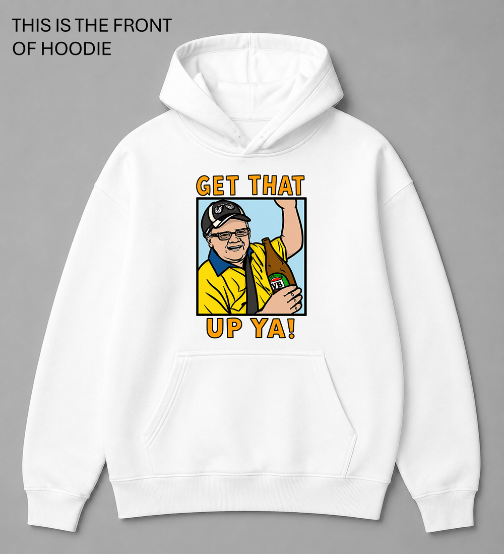 BDG Graphic Hoodie - Get that up ya! - Built Different Goods