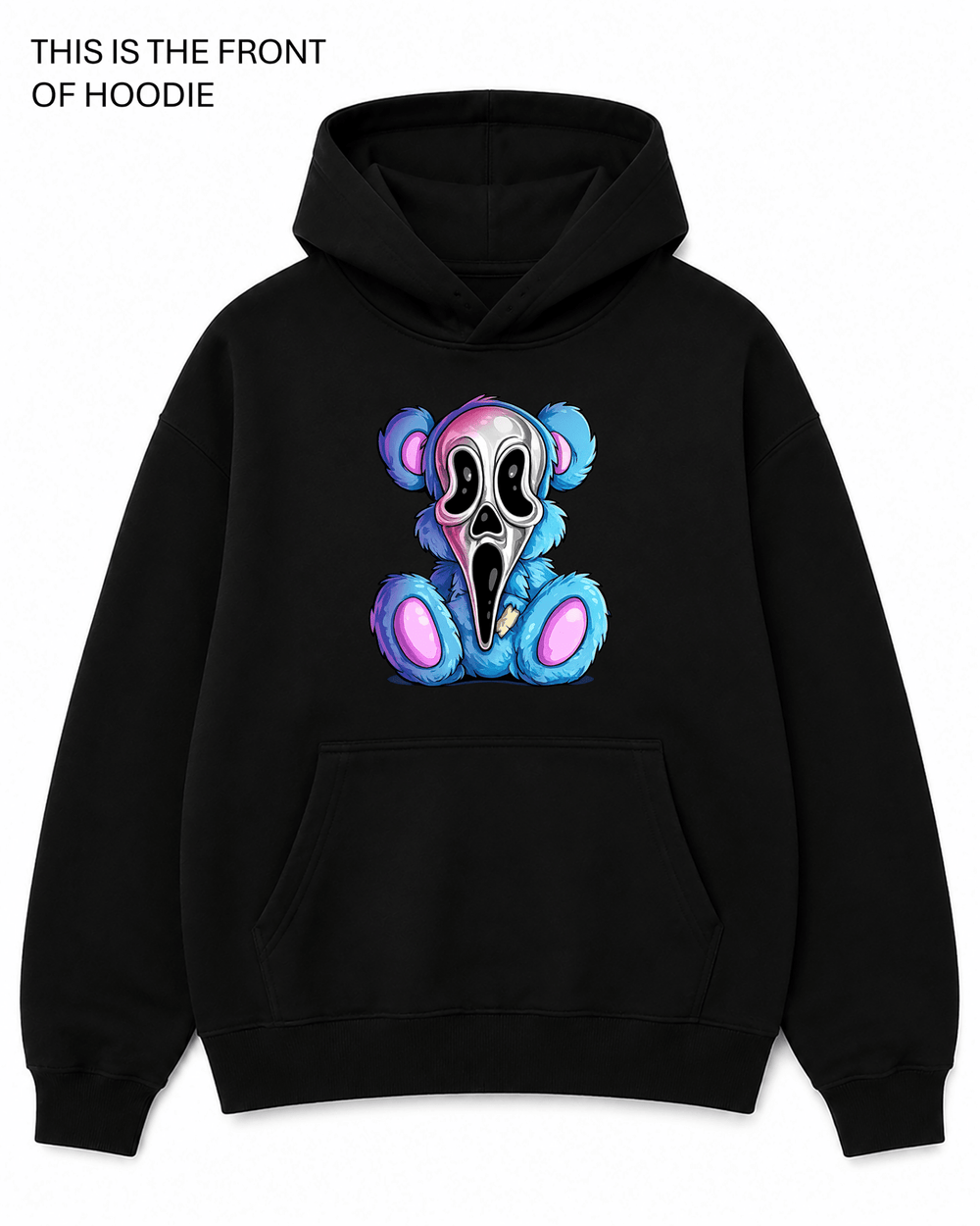 BDG Graphic Hoodie - Ghost Face - Built Different Goods