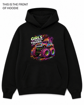 BDG Graphic Hoodie - Girls like Monster Trucks Too - Built Different Goods