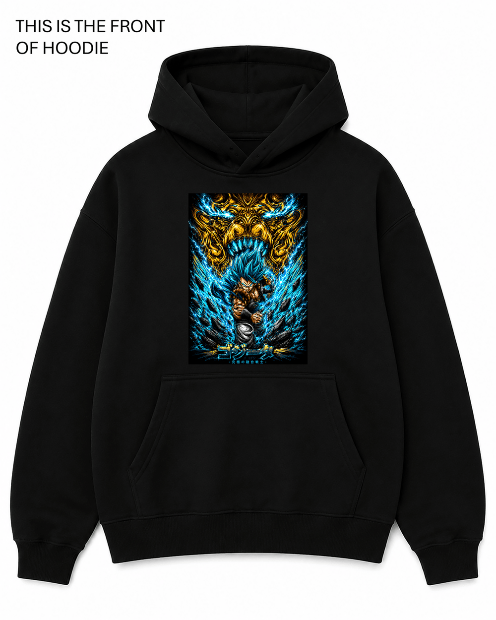 Gogeta Graphic Hoodie - Built Different Goods