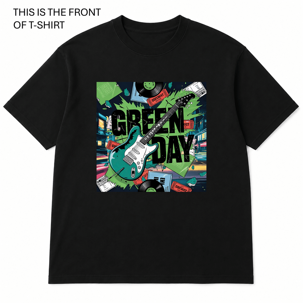 BDG Graphic T-Shirt - Greenday - Built Different Goods