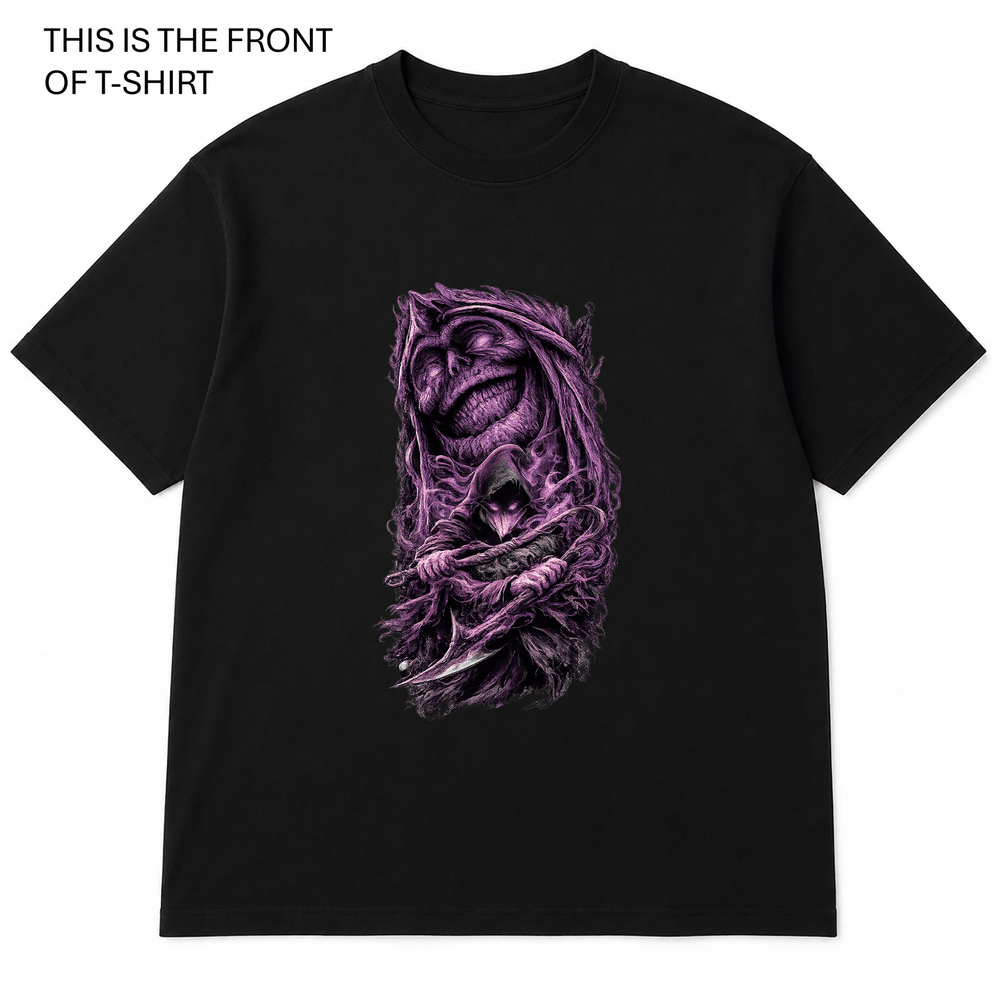Grim Reaper Graphic T-Shirt - Built Different Goods