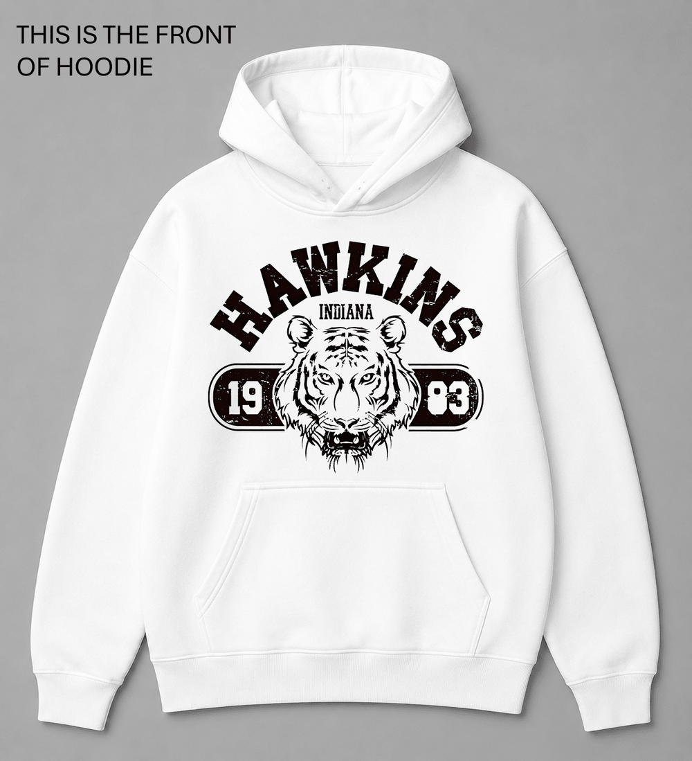 BDG Graphic Hoodie - Stranger Things - Hawkins Indiana - Built Different Goods