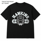 BDG Graphic T-Shirt - Stranger Things - Hawkins Indiana - Built Different Goods