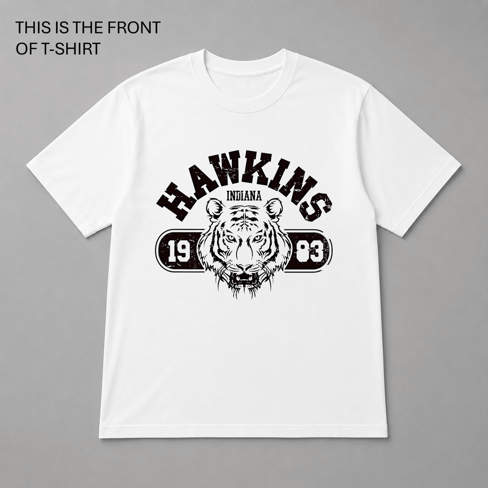 BDG Graphic T-Shirt - Stranger Things - Hawkins Indiana - Built Different Goods