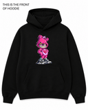 Heartbroken Care Bear Graphic Hoodie - Built Different Goods