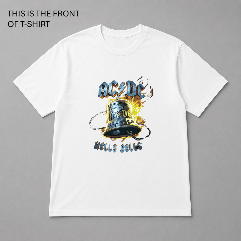 BDG Graphic T-Shirt - ACDC - Hells Bells - Built Different Goods