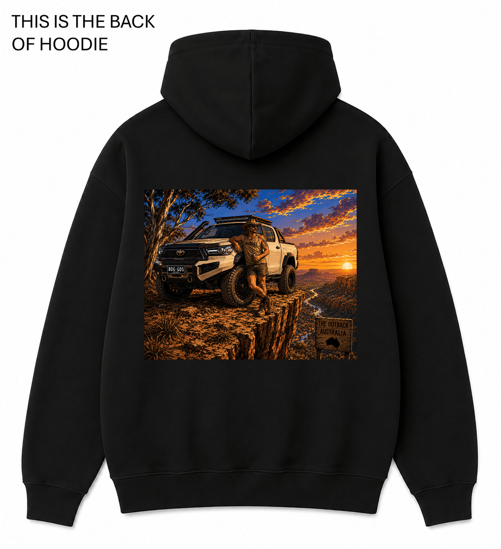 BDG Graphic Hoodie - Hilux Rogue Mud Series - Built Different Goods