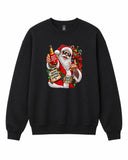 Ho Ho Ho Graphic Crewneck Sweatshirt - Built Different Goods