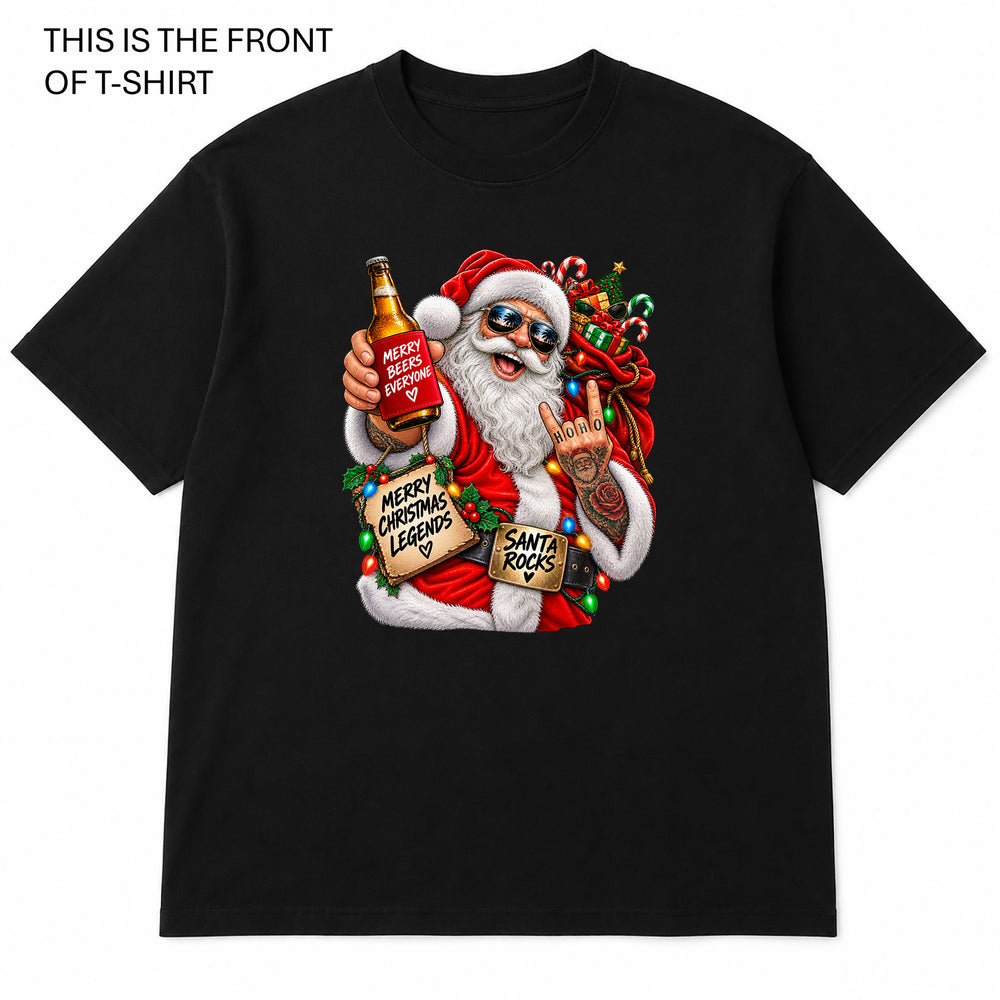 Ho Ho Ho Graphic T-Shirt - Built Different Goods