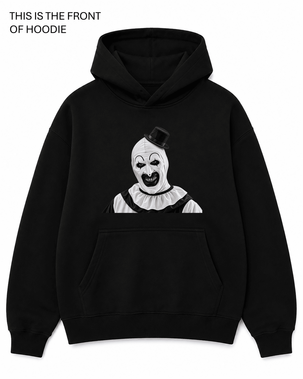 Art the Clown Graphic Hoodie - Built Different Goods