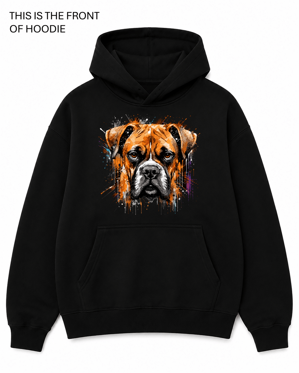 BDG Graphic Hoodie - Boxer - Built Different Goods