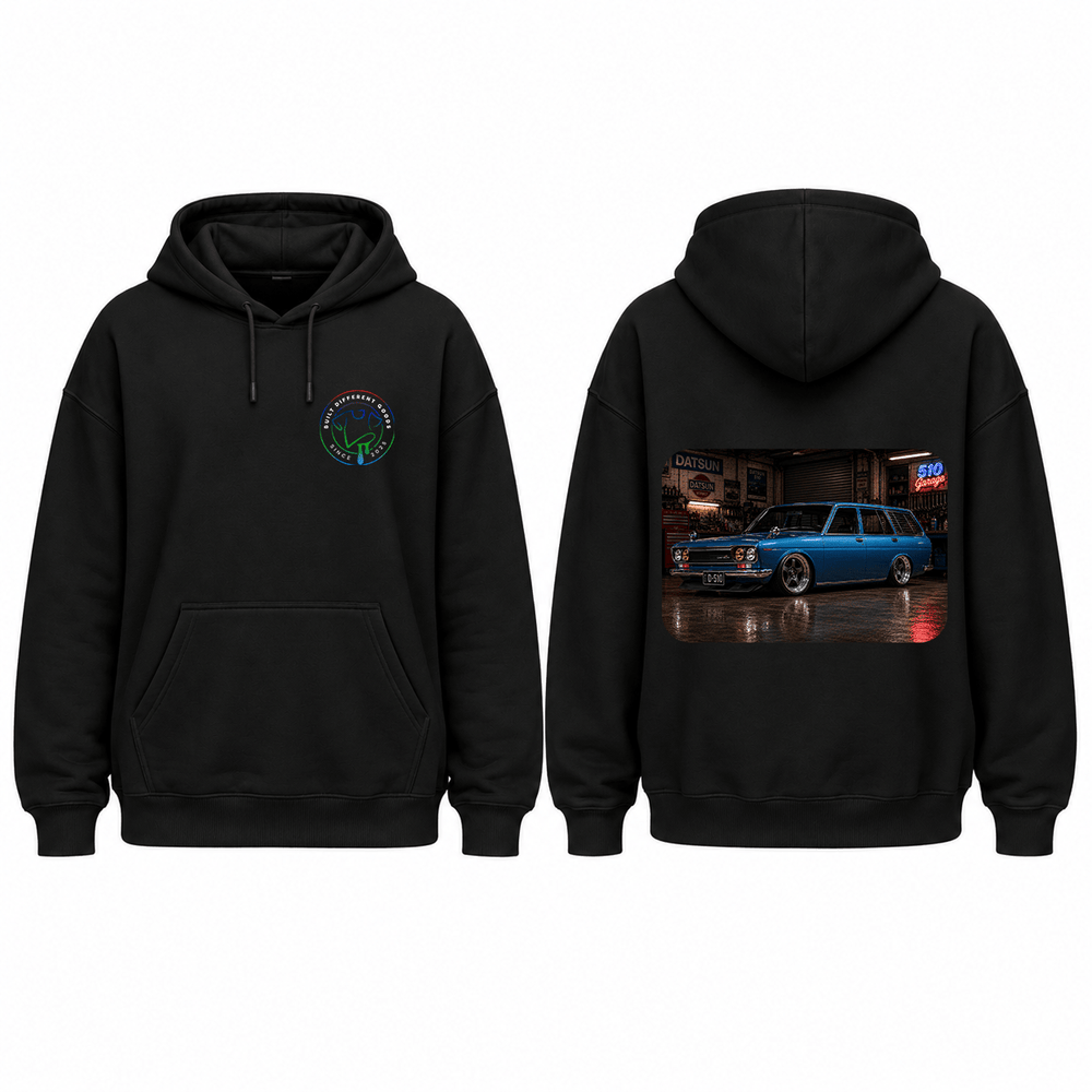 BDG Graphic Hoodie - Datsun 1600 Model 510 - Built Different Goods
