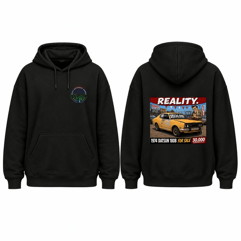 BDG Graphic Hoodie - Datsun Reality - Built Different Goods