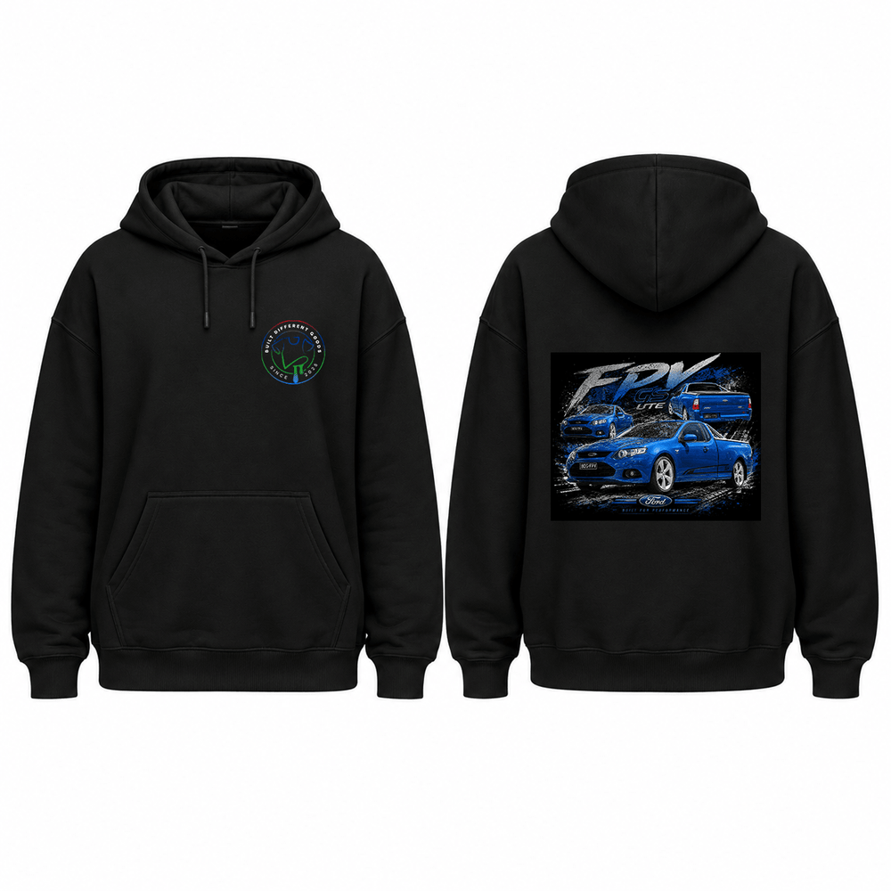 BDG Graphic Hoodie - Ford FPV GS Ute - Built Different Goods