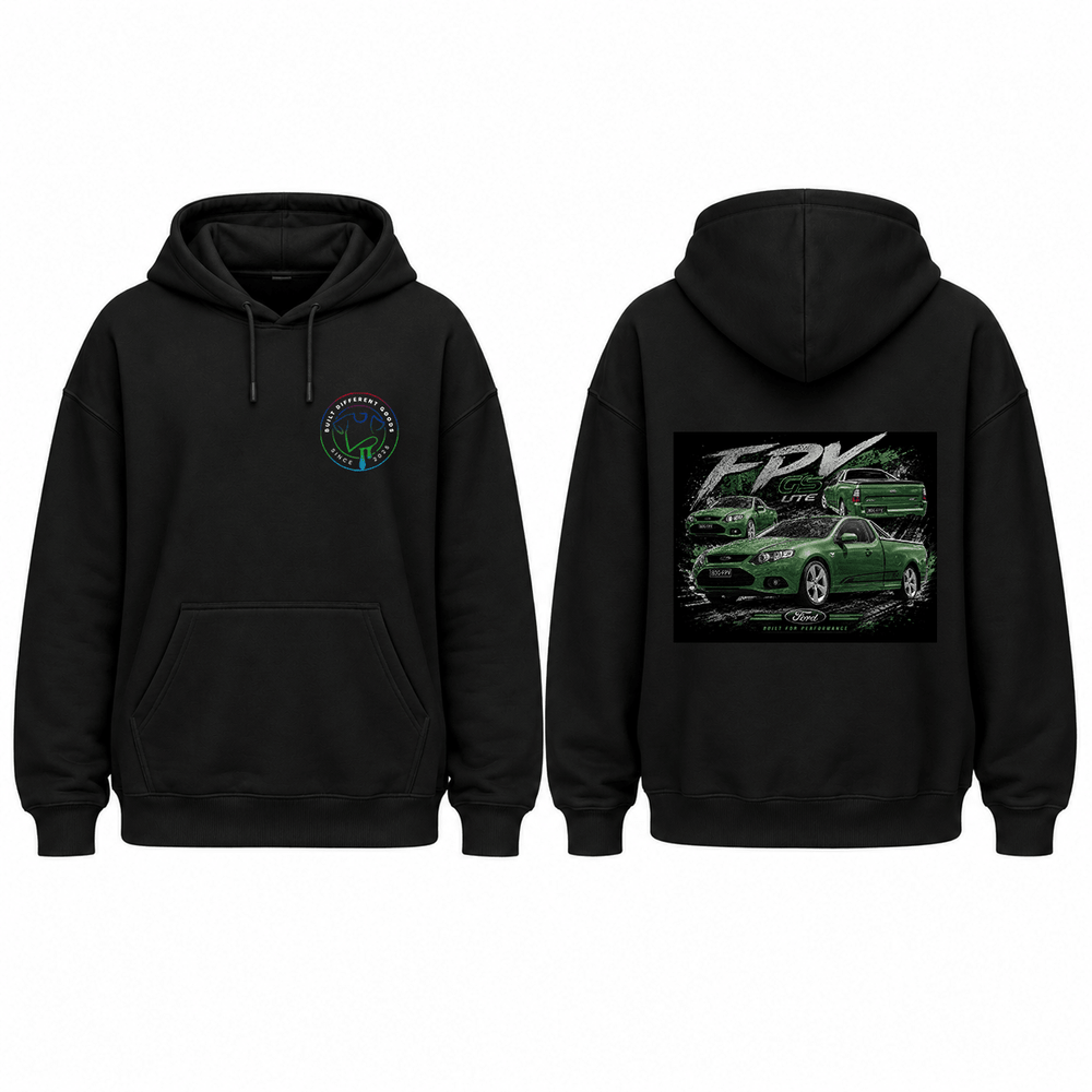 BDG Graphic Hoodie - Ford FPV GS Ute - Built Different Goods