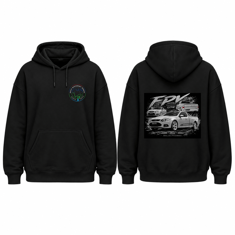 BDG Graphic Hoodie - Ford FPV GS Ute - Built Different Goods