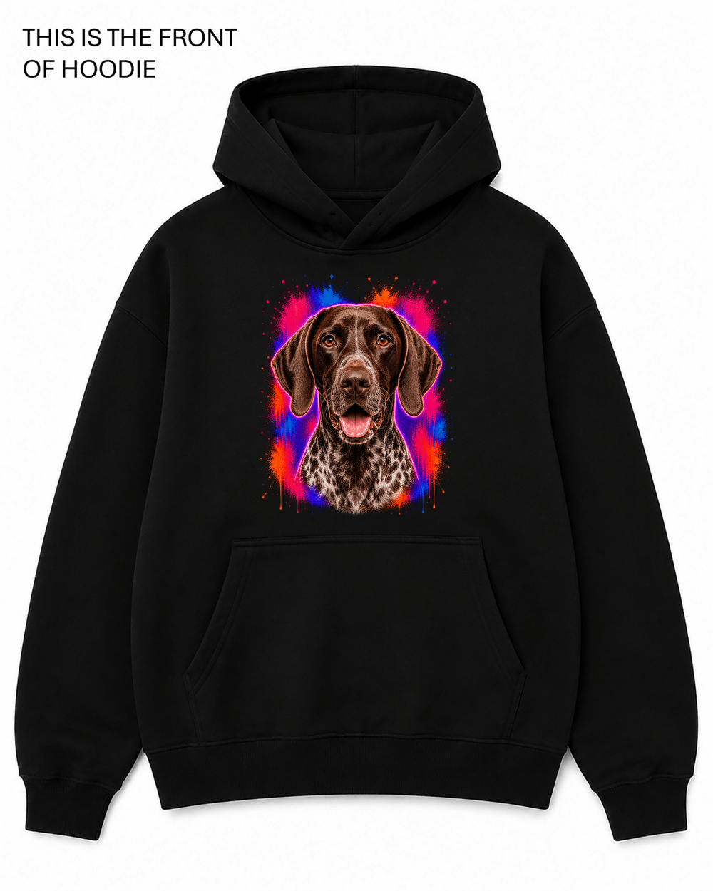 BDG Graphic Hoodie - German Shorthaired Pointer - Built Different Goods