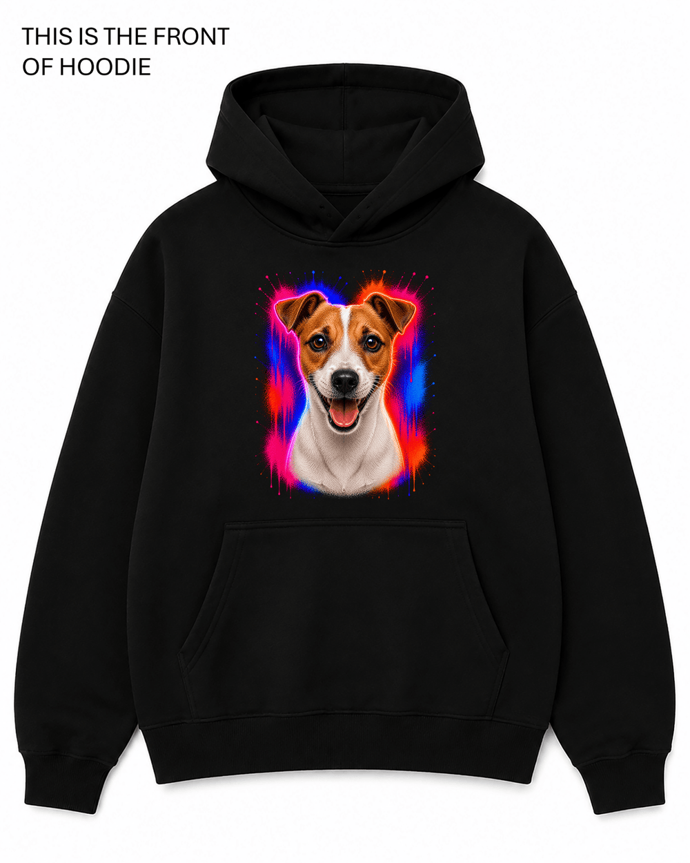 BDG Graphic Hoodie - Jack Russell - Built Different Goods