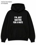 BDG Graphic Hoodie - Just Waiting for a Mate - Built Different Goods