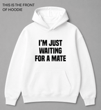 BDG Graphic Hoodie - Just Waiting for a Mate - Built Different Goods