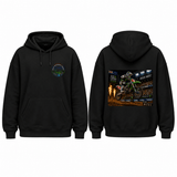 BDG Graphic Hoodie - Kawasaki KX450F Dirt Series - Built Different Goods