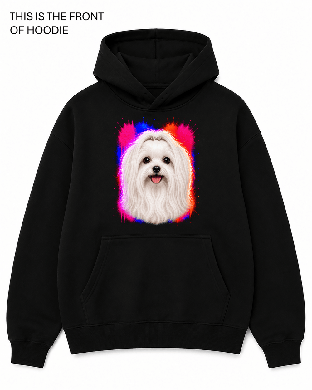 BDG Graphic Hoodie - Maltese - Built Different Goods