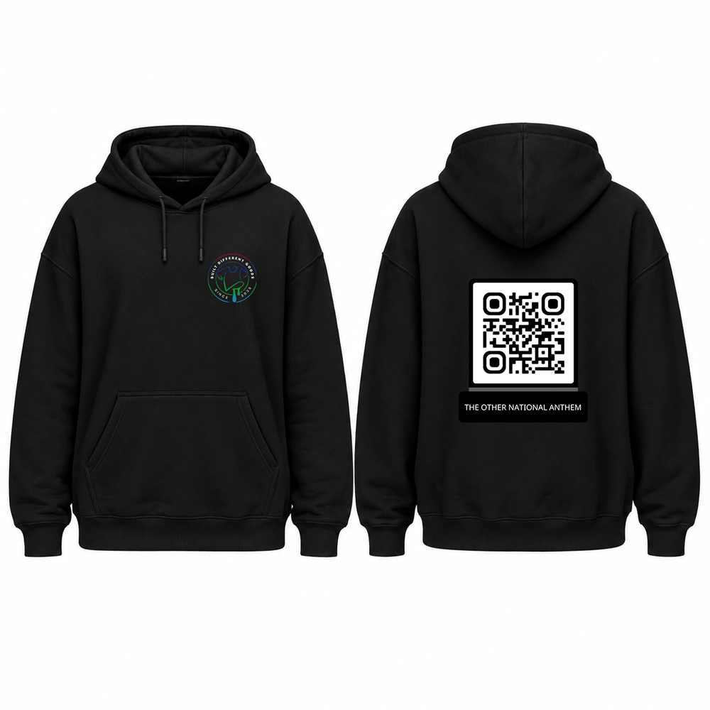 NRL QR Code Hoodie – My Other National Anthem - Built Different Goods