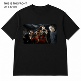 Horror Group Photo Graphic T-Shirt - Built Different Goods