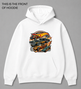 Premium graphic hoodie. Comfortable everyday hoodie available in sizes S to True 5XL.