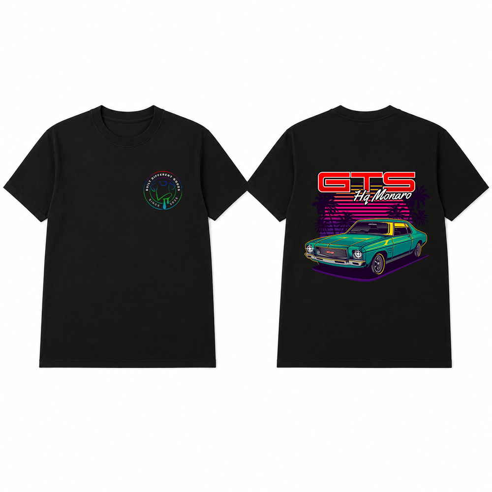 BDG Graphic T-Shirt - Holden HQ GTS Monaro - Built Different Goods