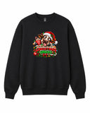 I'm Just Here for the Christmas Snacks Graphic Crewneck Sweatshirt - Built Different Goods