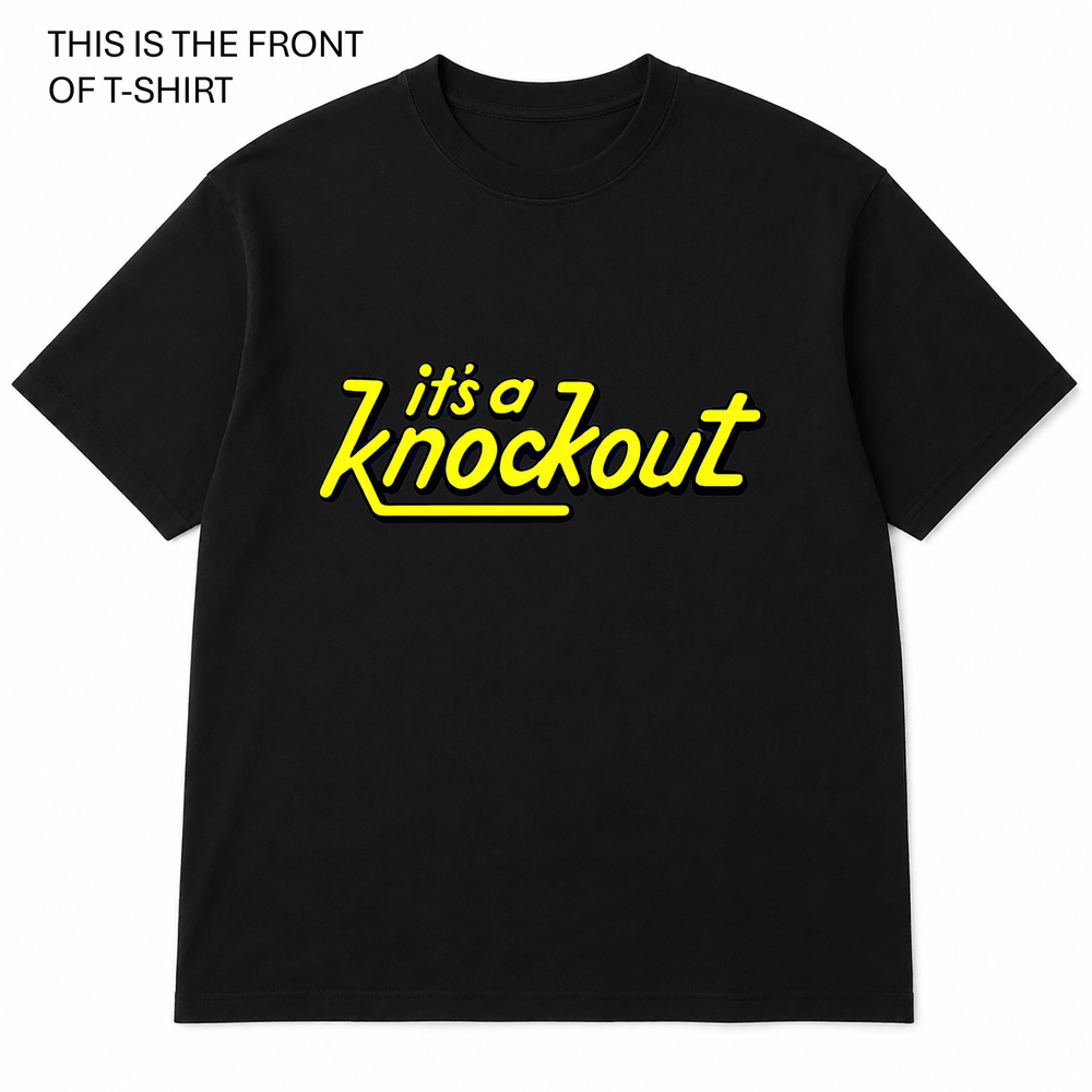 BDG Graphic T-Shirt - It's a knockout! - Built Different Goods