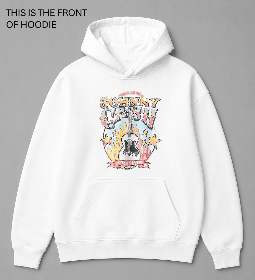 BDG Graphic Hoodie - Johnny Cash 1 - Built Different Goods