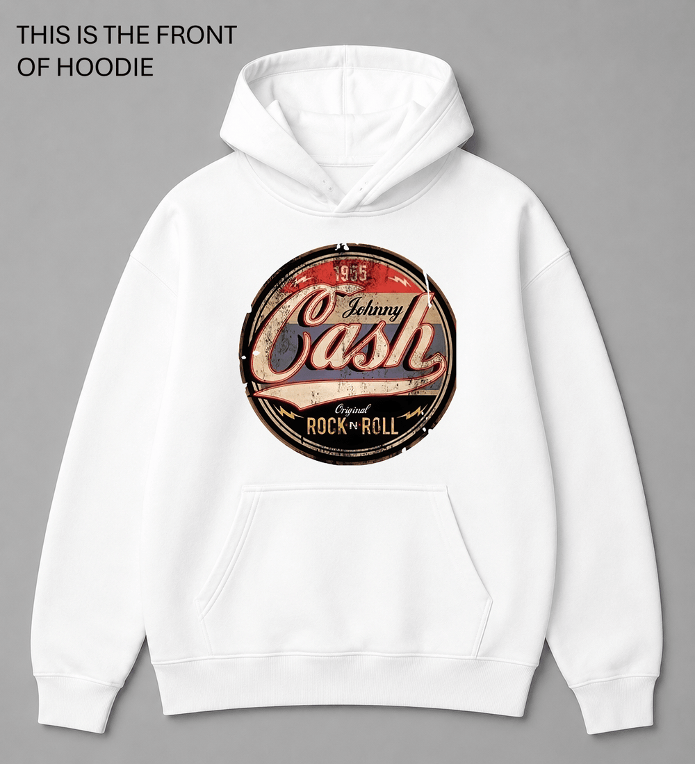 BDG Graphic Hoodie - Johnny Cash 2 - Built Different Goods