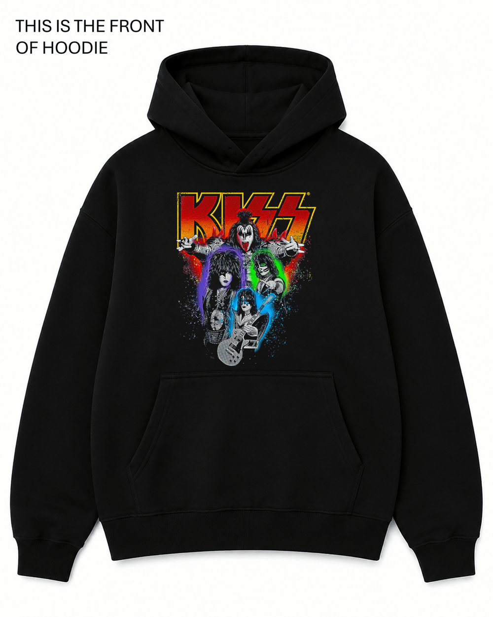 BDG Graphic Hoodie - KISS - Built Different Goods