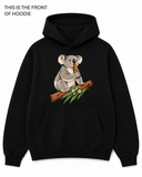 Koala Sipping Beer Graphic Hoodie - Built Different Goods