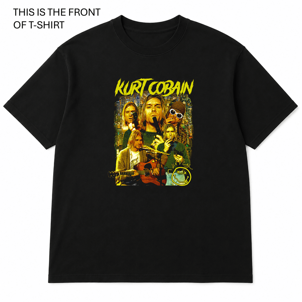 BDG Graphic T-Shirt - Kurt Cobain - Built Different Goods