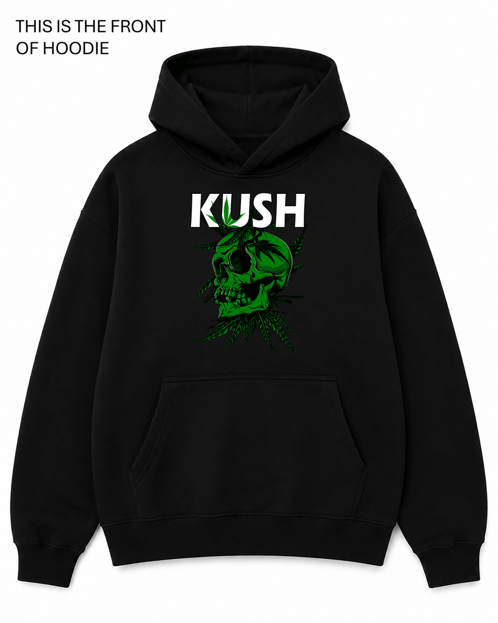 Kush Graphic Hoodie - Built Different Goods